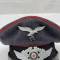 LW Casquette sous officier artillerie drap gris bleu 