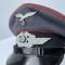 LW Casquette sous officier artillerie drap gris bleu 