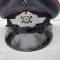 LW Casquette sous officier artillerie drap gris bleu 