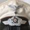 LW Casquette sous officier transmission coiffe blanche 