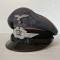 LW Casquette sous officier Transmission drap gris bleu 