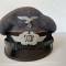 LW Casquette sous officier Transmission drap gris bleu 