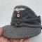 LW Casquette troupe Mdle 1942 ( Un bouton ) drap gris bleu 