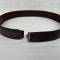LW Ceinturon troupe cuir marron foncé 