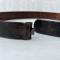 LW Ceinturon troupe cuir noir 