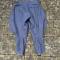 LW Culotte officier drap gris bleu 