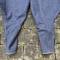 LW Culotte officier drap gris bleu 