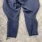 LW Culotte officier gabardine gris bleu 