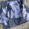 LW Fliegerbluse Chasseur Parachutiste et brevet en drap gris bleu 
