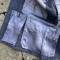 LW Fliegerbluse Chasseur Parachutiste et brevet en drap gris bleu 