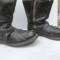 LW Paire de bottes de vol fourrées mouton 