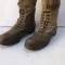 LW Paire de bottes tropicales toile jaune 