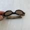 LW Paire de lunettes de vol Nitsche & Gunther , verres fumés et sangle 