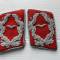 LW Paire de pattes de col officier artillerie 