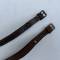 LW Paire de sangles a paquetage cuir marron 