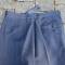 LW Pantalon droit officier gabardine gris bleu 