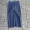 LW Pantalon droit officier gabardine gris bleu 