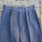 LW Pantalon droit officier gabardine gris bleu 