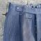 LW Pantalon droit officier gabardine gris bleu 