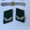 LW Pattes de col et épaules Officier Administration 