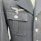 LW Veste et culotte officier pilote gabardine gris bleu 