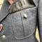 LW Veste officier Artillerie drap gris bleu 