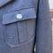 LW Veste Officier Pilote KG 53 Gabardine gris bleu 
