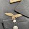 LW Veste sous officier navigant/Parachutiste gabardine bleu