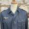 LW Veste Troupe Mdle 1941 treillis chevrons gris bleu Navigant/parachutiste 