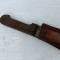 Machette réglementaire Tirailleur , fourreau cuir marron 