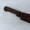 Machette réglementaire Tirailleur , fourreau cuir marron 