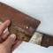 Machette réglementaire Tirailleur , fourreau cuir marron 