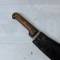 Machette Tirailleur et fourreau cuir marron 