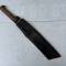 Machette Tirailleur et fourreau cuir marron 