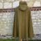 Manteau Capuchon Troupe coloniale Drap moutarde 
