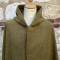 Manteau Capuchon Troupe coloniale Drap moutarde 
