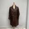 Manteau de vol Mdle 1920 Cuir marron 