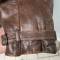 Manteau de vol Mdle 1920 Cuir marron 
