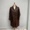 Manteau de vol Mdle 1920 cuir marron foncé 