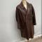 Manteau de vol Mdle 1920 cuir marron foncé 