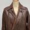 Manteau de vol Mdle 1920 cuir marron foncé 