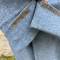 Manteau officier Chasseur drap Bleu horizon 