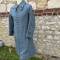 Manteau officier Chasseur drap Bleu horizon 