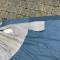 Manteau officier Chasseur drap Bleu horizon 