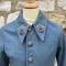 Manteau officier Chasseur drap Bleu horizon 