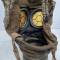 Masque de protection Mdle 1917 , boitier et sangles 
