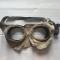 Masque Lunettes de protection Pilote/Conducteur chamois gris 