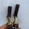 NSDAP Baudrier et passants ceinturon cuir marron 