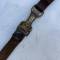 NSDAP Baudrier et passants ceinturon cuir marron 