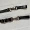 NSDAP Baudrier et passants ceinturon cuir noir 